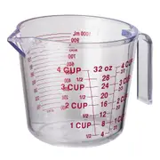 Avanti Plastic Measuring Jug 1L BPA Free