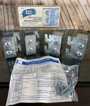 Extra Shelf BEAM HOOKS for 2x4's Top Shelf Modular Shelving System NE 8815 8800