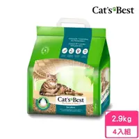 在飛比找momo購物網優惠-【CAT’S BEST 凱優】強效除臭凝結木屑砂（黑標凝結型