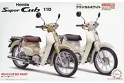 Fujimi: 1/12 Honda Super Cub110 (Classical White) - Model Kit