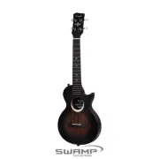 Enya Taimane Moon Signature Tenor Ukulele AcousticPlus Pickup Black 5 String