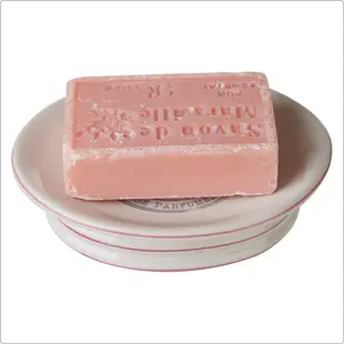 《Premier》Belle石陶肥皂盒(玫瑰) | 肥皂架 香皂碟 皂盒