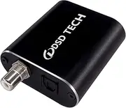 DSD TECH SH-AU01B USB to Optical Audio Adapter Support USB to TOSLINK Coaxial and 3.5mm Jack