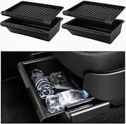 Zetsuei 2020-2024 Model Y Accessories - Durable Tesla Model Y Under Seat Storage Organizer - Easy to Use, Snug Fit, and Easy to Clean Underseat Caddy Compartment for a Tidy and Organized Car Interior