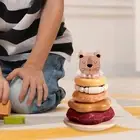 Stacking Tower Toy Educational Stacking Nesting Rings for Girls Boys Kids