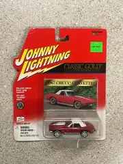 Johnny Lightning Classic Gold Collection 1967 Chevy Corvette Red New