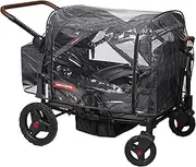 Voya Rain Cover with Bag, Radio Flyer Stroller Wagon Rain Cover