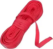 uxcell 10 Yards Corset Boning Casing, 3/8"(10mm) Nylon Plush Boning for Sewing, Bra Cover Casing Elastic Band Tape for Lingerie Wedding Bridal Gown Dress, Red