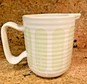 Crate And Barrel Elsa Milk Jug Pottery MCM Mod Retro Style Small Pitcher UNUSED