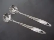 Gold Coast Slim Profile Ladles Set 2 Always n Style Dipper Stainless Steel Spoon