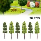 Scenery Model Trees Street Railway Railroad Landscape Garden Decoration