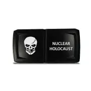 CH4X4 Rocker Switch V2 Military Nuclear Holocaust Symbol