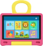New - Nobklen 10.1 Inch Kids Tablet Shockproof | Android 14, 64G(Pink)