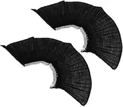 [ROMISBABA] Lace Cuffs for Women Fashionable Arm Cuffs Comfortable Wrist Wraps Elegant Look for Occasions