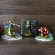 Displays for Zelda BotW Amiibos - Set of 3 - Rose Colored Gaming