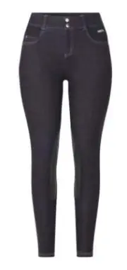 Kerrits Cozy Rider Denim Knee Patch Breech CLOSEOUT