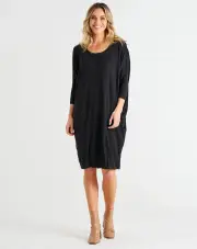 Lucia Dress - Black, 22