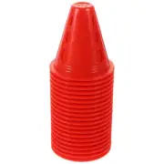 40 Pcs Windproof Roller Ski Pile Training Marker Mini Cones For Skating