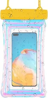 Waterproof Phone Pouch, Screen Touchable Diving Pouches, Floating Dry Bag Phones Pouch, Waterproof Underwater Seal Phone Case for Swimming Holiday Beach,All Types Mobilephone