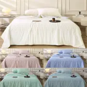 Ice Silk Touch Summer Cooling Comforter Blanket 200 x 230cm (Green, Blue, Peach, Lavender, Mint, Sky, White)