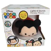 Disney Tsum Tsum Mickey Mouse Lights & Sounds NEW Soft Toy Plush 2018 Ret Gift