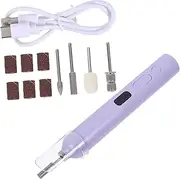 Luxshiny Electric Nail Drill Machine Portable Nail Polisher with Fast Drying Lamp Compact Manicure Kit for Women and Men for Home and Salon Use