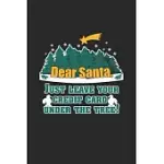 DEAR SANTA, JUST LEAVE YOUR CREDIT CARD UNDER THE TREE!: SANTA LEAVE YOUR CREDIT CARD! HEXAGON GAMEBOOK GREAT GIFT FOR CHRISTMAS OR ANY OTHER OCCASION