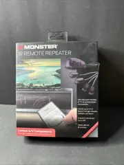 Monster IR Remote Repeater Control Up To 4 A/V Devices Up To 25 Ft - Brand New