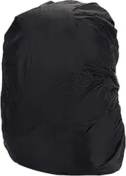 Backpack Rain Cover Waterproof Foldable Rain Cover, Hiking Bag Waterproof Cover | Extended Black Protection Cover for Computer Screen, Cushion