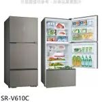 SANLUX台灣三洋【SR-V610C】606公升三門變頻冰箱.(含標準安裝)