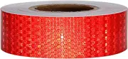 Safety Mark Reflective Tape Stickers Car-Styling Self Adhesive Warning Tape for Au Biles Cycle Red