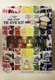 One-Step Tie-Dye Kit -Tulip- RETRO Dye up to 18 Projects Just Add Water