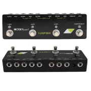 MOSKY Audio 3 LOOP BOX Guitar Pedal Looper Switcher Effect Pedal Loop System CA
