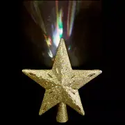 CHRISTMAS STAR TREE TOPPER with 6 DIFFERENT PROJECTION SLIDES / SEE VIDEO!