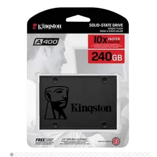 Kingston 金士頓 A400 120G/240G/480G/960G 7mm 2.5吋 SSD SA400S37