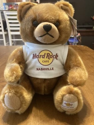 Hard Rock Cafe Nashville Teddy Bear Limited Herrington Plush - NWT