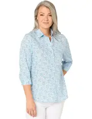 [Fella Hamilton] Piper 3/4 Sleeve Shirt in Multi