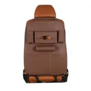 Car Seat Back Storage Bag Pu Leather Travel Organiser Car Organisers