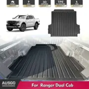 AUSGO Ute Mat for Ranger Next-Gen Dual Cab 2022+ with Factory Plastic Tub Liner