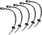 5pcs Oil Hose Pipe Kit W/Oil F Fit for 4 Stroke Trimmer Brushcutter Lawnmower Plastic+Rubber Garden Power Tool Accessories