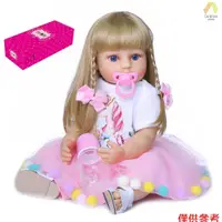 在飛比找蝦皮購物優惠-Decdeal全身娃娃嬰兒柔軟重生娃娃Reborn Doll