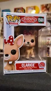 Funko Pop! Rudolph The Red Nosed Reindeer - Clarice - #1569 in Protector