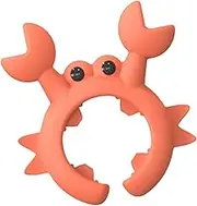 Crab Spoon Holder - Silicone Crab Spoon Holder | Non-Slip Cooking Spoon Holder, Crab Spoon Holder, Anti-Overflow Stove Top Spatula Holder, Pot Clip Spoon Rest for Counter Tableware