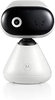 Motorola Nursery PIP1000 Baby Monitor with Camera - Baby Camera with App Control - Baby Monitor - Night Vision, Digital Zoom, Lullabies and Two-Way Communication - Wall Mounted - White
