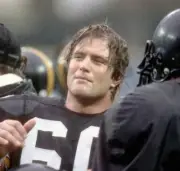 Offensive lineman Randy Rasmussen Pittsburgh Steelers looks on fro- Old Photo