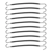 40 Pcs Ponytail Hooks Rubber Bands Hair Bungee Cord