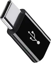 Type C Converter, Adapter, Lightweight Space-Saving Design 0.91x0.39x0.2 inches, Compatible with Phones Tablets Computers, USB Flash Drive Keyboard Connection, Compact Conversion
