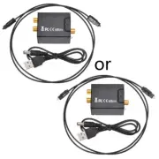 Optical Fiber Coaxial Toslink to RCA Converter with Optical Coaxial Cable