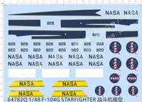 在飛比找露天拍賣優惠-【兜兜水貼】飛機模型 1:48 F-104G STARFIG