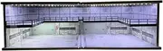 1/64 Scale Diecast Model Car Showcase with Parking Area for Collectors, Style C